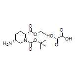 Ethyl (2R,5R)-5-Amino-1-Boc-piperidine-2-carboxylate Oxalate