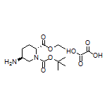 Ethyl (2R,5S)-5-Amino-1-Boc-piperidine-2-carboxylate Oxalate