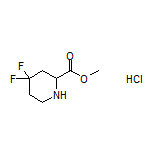 Methyl 4,4-Difluoropiperidine-2-carboxylate Hydrochloride