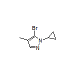 5-Bromo-1-cyclopropyl-4-methylpyrazole