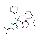 (4R,4’R)-2,2’-(1,3-Diphenylpropane-2,2-diyl)bis(4-isopropyl-4,5-dihydrooxazole)