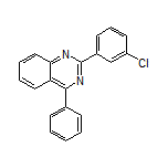 2-(3-Chlorophenyl)-4-phenylquinazoline