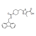 2-[(1-Fmoc-4-piperidyl)methyl]-4-methylthiazole-5-carboxylic Acid
