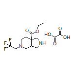 Ethyl 5-(2,2,2-Trifluoroethyl)octahydro-1H-pyrrolo[3,4-c]pyridine-7a-carboxylate Oxalate