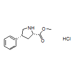 Methyl (2S,4R)-4-Phenylpyrrolidine-2-carboxylate Hydrochloride