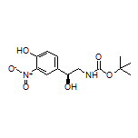 (S)-4-[2-(Boc-amino)-1-hydroxyethyl]-2-nitrophenol