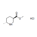 Methyl (3R,6R)-6-Methylpiperidine-3-carboxylate Hydrochloride