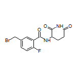 5-(Bromomethyl)-N-(2,6-dioxo-3-piperidyl)-2-fluorobenzamide