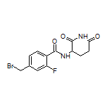 4-(Bromomethyl)-N-(2,6-dioxo-3-piperidyl)-2-fluorobenzamide