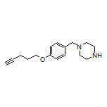 1-[4-(4-Pentyn-1-yloxy)benzyl]piperazine