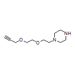 1-[2-[2-(2-Propyn-1-yloxy)ethoxy]ethyl]piperazine