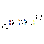 2,5-Bis(1-phenyl-1H-pyrazol-4-yl)thiazolo[5,4-d]thiazole