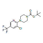 1-[3-Chloro-5-(trifluoromethyl)-2-pyridyl]-4-Boc-piperazine