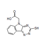 2-(3-Mercapto-5H-[1,2,4]triazino[5,6-b]indol-5-yl)acetic Acid