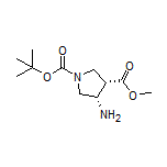 Methyl (3S,4S)-4-Amino-1-Boc-pyrrolidine-3-carboxylate