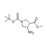 Methyl 4-Amino-1-Boc-pyrrolidine-3-carboxylate