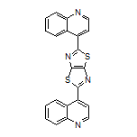 2,5-Di(quinolin-4-yl)thiazolo[5,4-d]thiazole