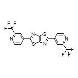 2,5-Bis[2-(trifluoromethyl)pyridin-4-yl]thiazolo[5,4-d]thiazole