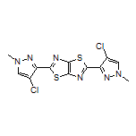 2,5-Bis(4-chloro-1-methyl-1H-pyrazol-3-yl)thiazolo[5,4-d]thiazole