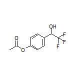 4-(2,2,2-Trifluoro-1-hydroxyethyl)phenyl Acetate