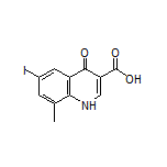 6-Iodo-8-methyl-4-oxo-1,4-dihydroquinoline-3-carboxylic Acid