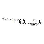 N-[4-[2-(Boc-amino)ethyl]benzyl]pent-4-en-1-amine