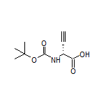 (R)-2-(Boc-amino)-3-butynoic Acid