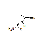 2-(5-Amino-3-isoxazolyl)-2-methylpropanenitrile