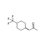 1-[4-(Trifluoromethyl)cyclohexylidene]-2-propanone