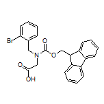 2-[Fmoc(2-bromobenzyl)amino]acetic Acid