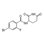 4-Bromo-N-(2,6-dioxopiperidin-3-yl)-2-fluorobenzamide