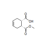 (1S,6R)-6-(Methoxycarbonyl)-3-cyclohexenecarboxylic Acid
