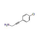 3-(4-Chlorophenyl)-2-propyn-1-amine