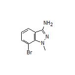 3-Amino-7-bromo-1-methyl-1H-indazole