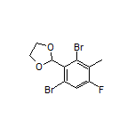 2-(2,6-Dibromo-4-fluoro-3-methylphenyl)-1,3-dioxolane