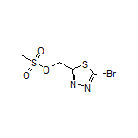 (5-Bromo-1,3,4-thiadiazol-2-yl)methyl Methanesulfonate