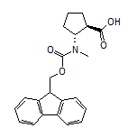 (1R,2R)-2-[Fmoc-(methyl)amino]cyclopentanecarboxylic Acid