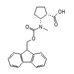 (1S,2R)-2-[Fmoc-(methyl)amino]cyclopentanecarboxylic Acid