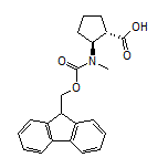 (1S,2S)-2-[Fmoc-(methyl)amino]cyclopentanecarboxylic Acid