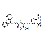 (S)-2-[Fmoc-(methyl)amino]-4-[3,4-bis(trifluoromethyl)phenyl]butanoic Acid