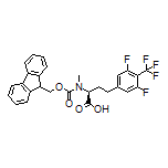 (S)-2-[Fmoc-(methyl)amino]-4-[3,5-difluoro-4-(trifluoromethyl)phenyl]butanoic Acid