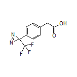 4-[3-(Trifluoromethyl)-3H-diazirin-3-yl]phenylacetic Acid