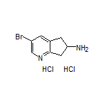 3-Bromo-6,7-dihydro-5H-cyclopenta[b]pyridin-6-amine Dihydrochloride