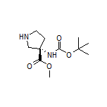 Methyl (S)-3-(Boc-amino)pyrrolidine-3-carboxylate