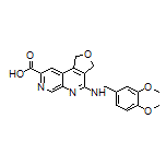 4-[(3,4-Dimethoxybenzyl)amino]-1,3-dihydrofuro[3,4-c][1,7]naphthyridine-8-carboxylic Acid