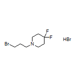 1-(3-Bromopropyl)-4,4-difluoropiperidine Hydrobromide