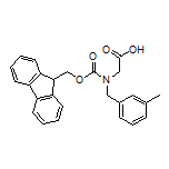 N-Fmoc-N-(3-methylbenzyl)glycine