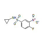 N-Cyclopropyl-4-fluoro-3-nitrobenzenesulfonamide