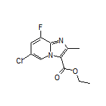 Ethyl 6-Chloro-8-fluoro-2-methylimidazo[1,2-a]pyridine-3-carboxylate