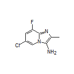 3-Amino-6-chloro-8-fluoro-2-methylimidazo[1,2-a]pyridine